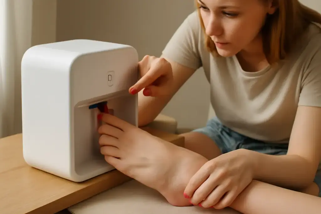 La stampante per unghie funziona anche sui piedi? Ecco cosa devi sapere per non sbagliare