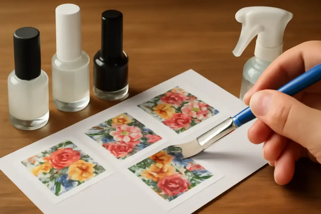 Quali top coat sono compatibili con la stampa digitale? Evita i problemi di sbavatura
