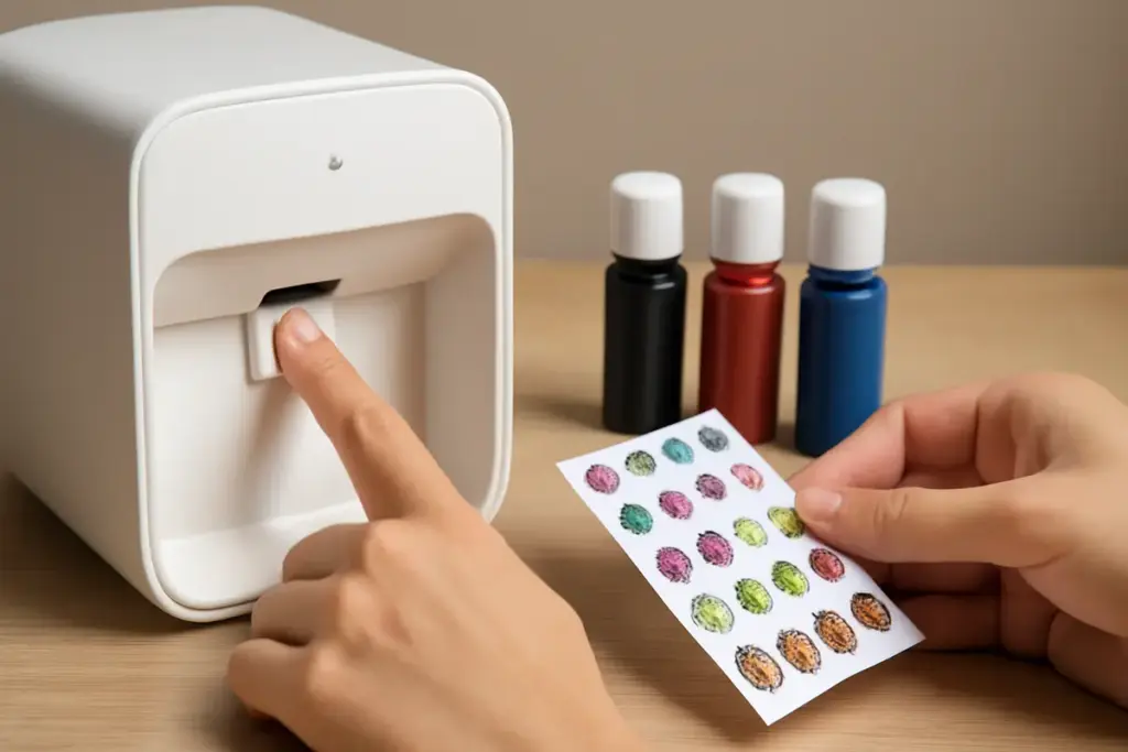 Stampanti per unghie: quali materiali di stampa sono più sicuri per uso frequente