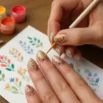 Dipingere dettagli floreali sulle unghie: la guida pratica per ottenere trame realistiche e colorate