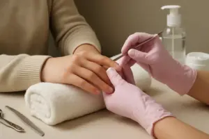 Proteggere le mani durante la manicure: accorgimenti pratici che prevengono irritazioni e sensibilizzazioni