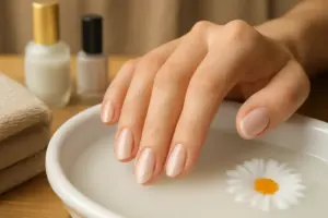 Cosa sono le unghie milk bath? Il trucco per una manicure elegante dal finish naturale